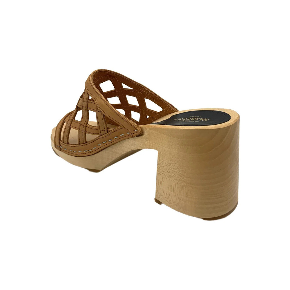 Swedish Hasbeens Women's Basket Clog Nature - Medium - Picture 3 of 3